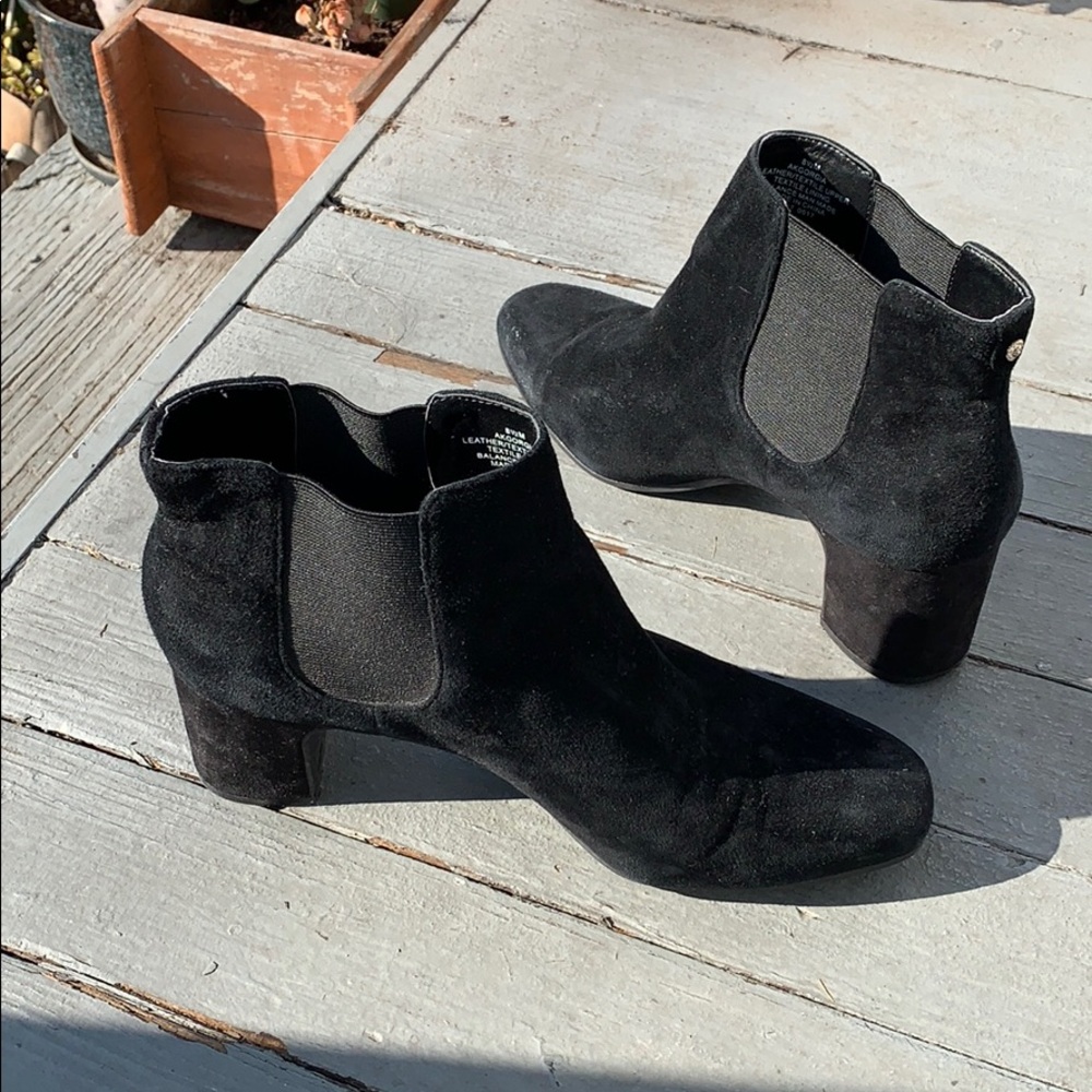 Black classic booties